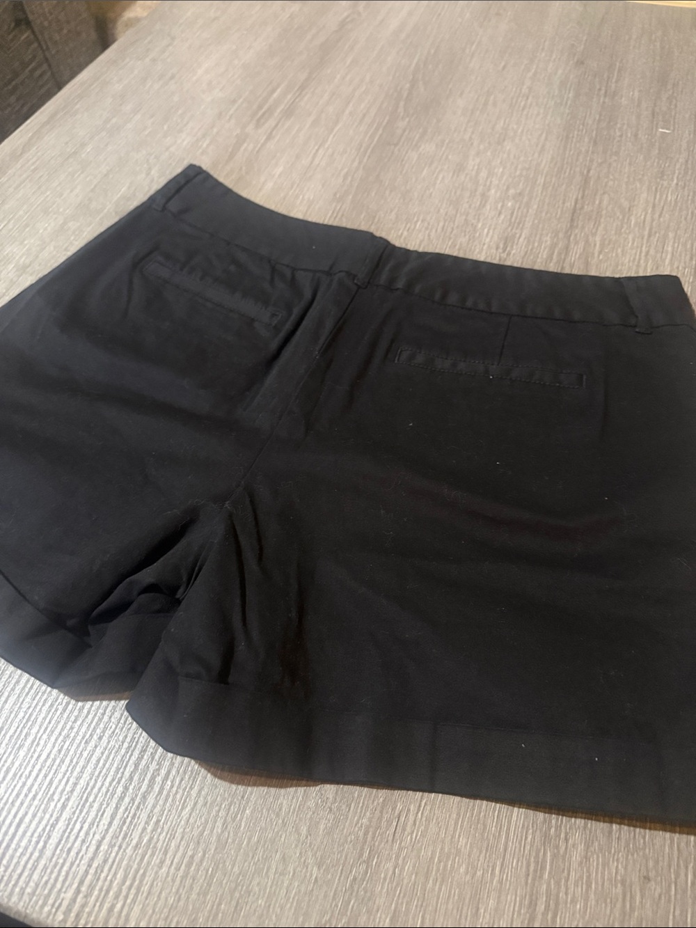 Maison Jules Black High-Rise Women's Shorts - Picture 4 of 5